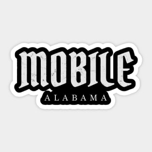 Mobile, Alabama Sticker